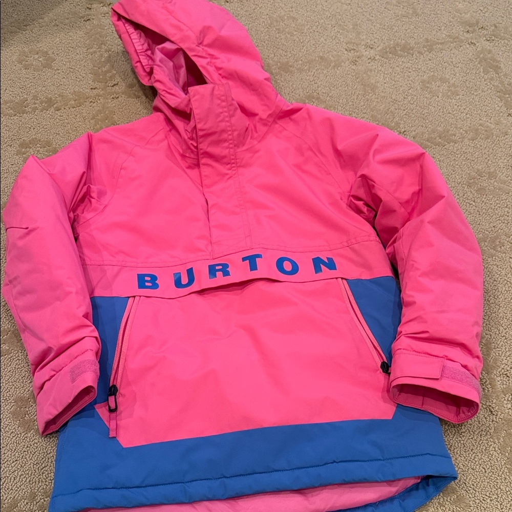 Burton Bright Pink and Blue Anorak